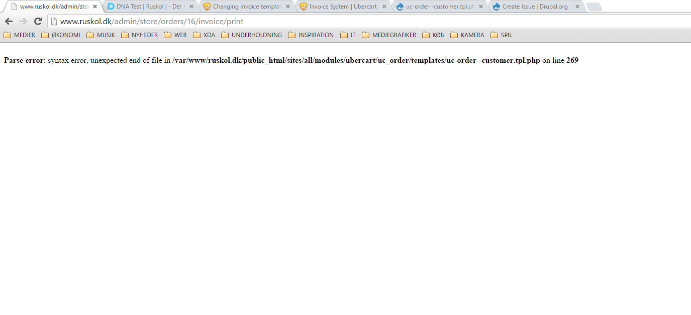 Parse Error Syntax Error Unexpected End Of File Temukan Jawab